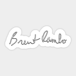 Brent Rambo Sticker